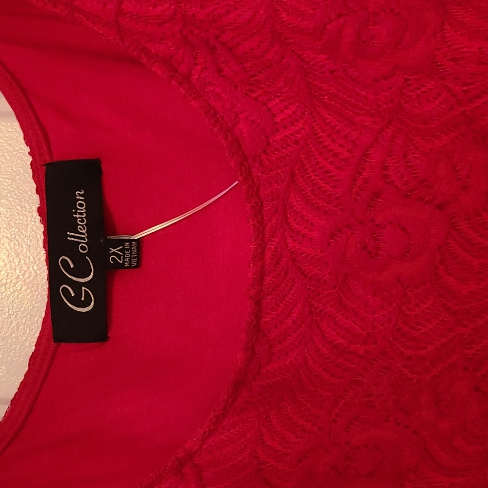 Red lace - Picture 2 of 4